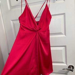 Hot Pink Express Dress